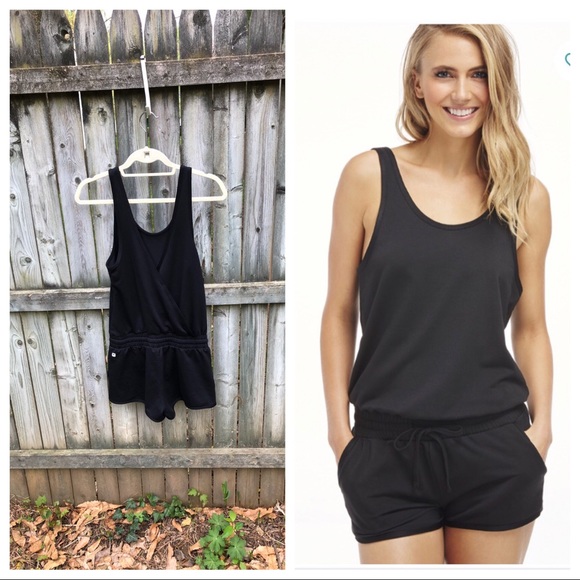 Fabletics Other - Fabletics cute soft romper black XS